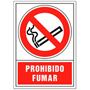 BASIC SEAL PVC PROHIBIDO FUMAR 24,5 x 34,5 3001